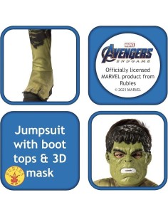 Disfraz Hulk Endgame Classic 12-14 AÑOS 2