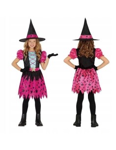 Disfraz Bruja Pink star witch 3-4 años 