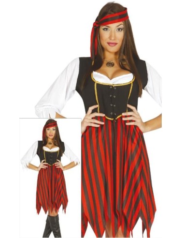Disfraz Pirata de ultramar Talla M