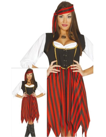 Disfraz Pirata de ultramar Talla M