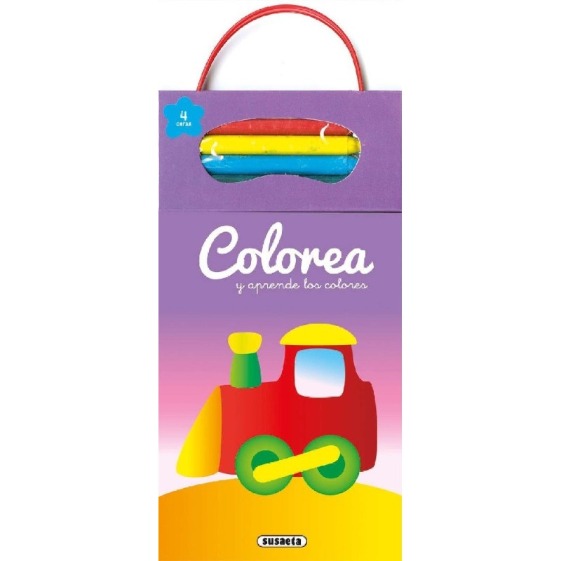LIBRO COLOREA Y APRENDE LOS COLORES