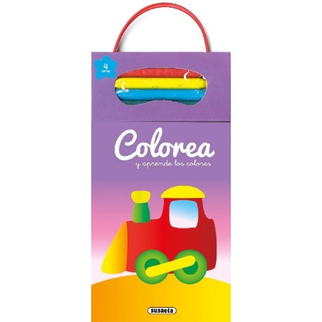 LIBRO COLOREA Y APRENDE LOS COLORES