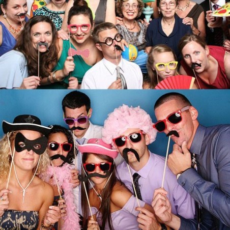 JUEGO ACCESORIOS PHOTOCALLS MASCARAS BIG