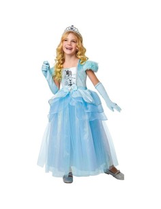 Disfraz Blue Princess 7-8 años princesa