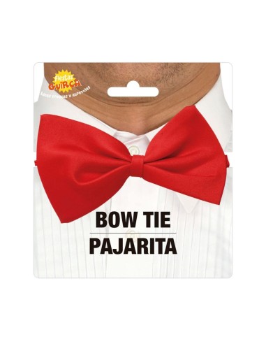 Pajarita roja 11 cm