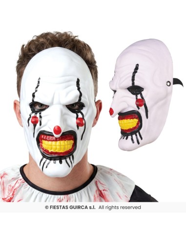 Mascara payaso asesino pvc