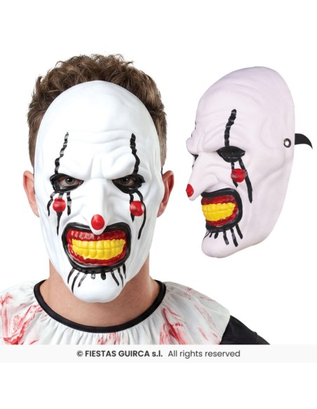 Mascara payaso asesino pvc