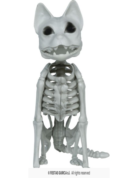 Esqueleto gato pvc 37 cm