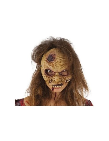 Mascara Zombie Media Cara