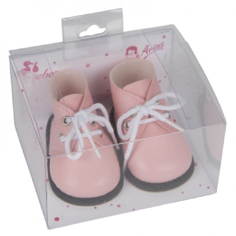 SET BOTAS ROSA PARA MUÑECAS DE 42-45 CM