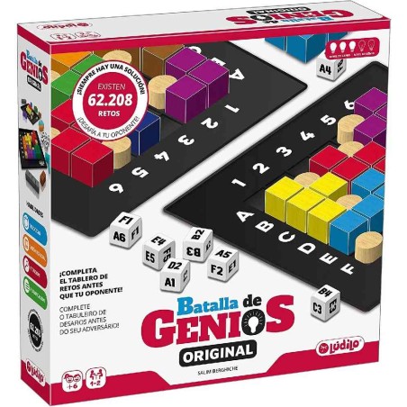 JUEGO BATALLA DE GENIOS ORIGINAL