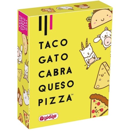 JUEGO CARTAS - TACO GATO CABRA QUESO PIZ