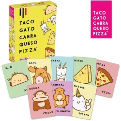 JUEGO CARTAS - TACO GATO CABRA QUESO PIZ 2