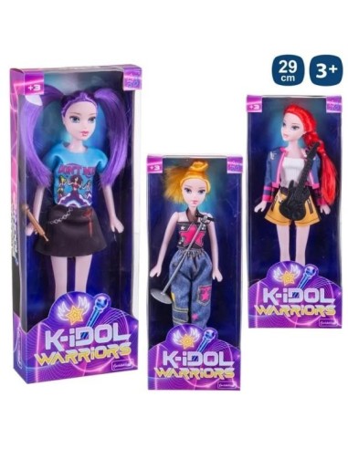 Muñeca K-Idol Warrior 3 modelos 29 cm ca