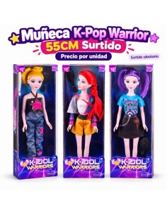Muñeca K-Idol Warrior 3 modelos 55 cm ca