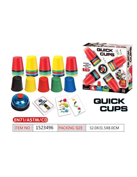 Juego Cubiletes - Quick Cups Juego 