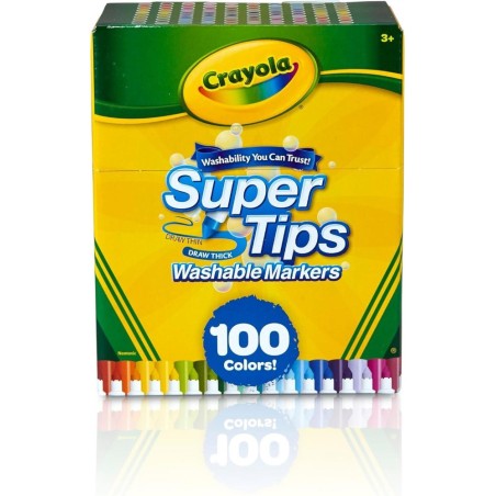 100 rotuladores súper punta super tips l