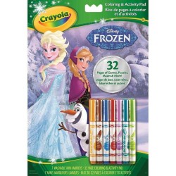 LIBRO ACTIVIDADES Y COLOREAR FROZEN 2 +7 2