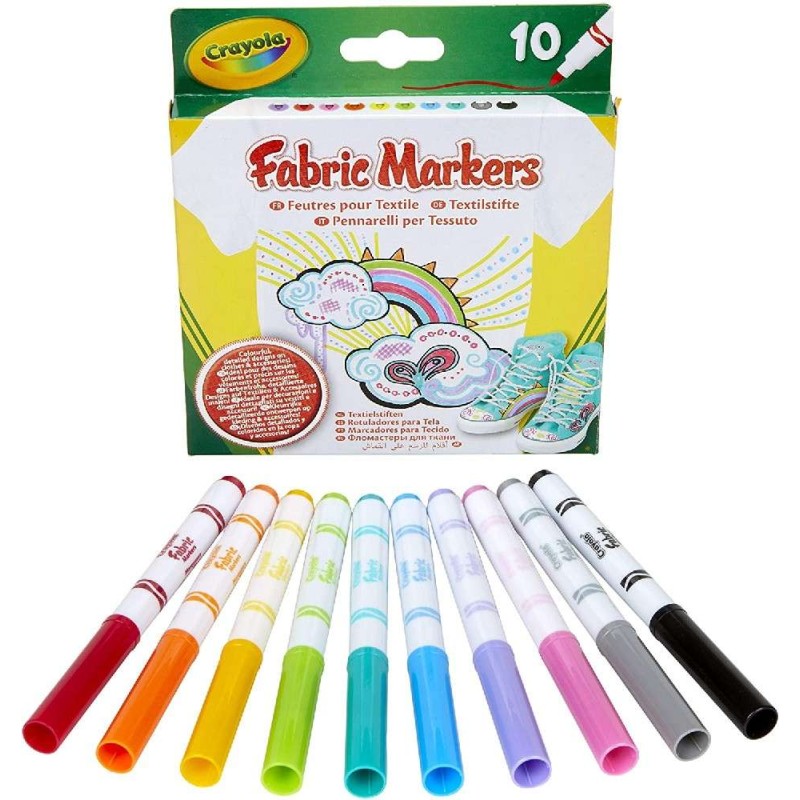SET 10 ROTULADORES PARA TELA