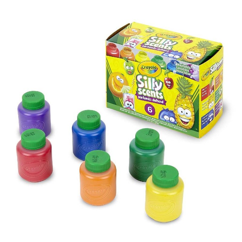 PINTURAS PARA NIÑOS AROMATICAS LAVABLES 