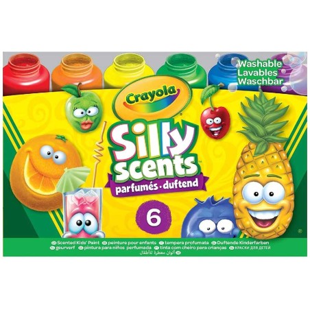 PINTURAS PARA NIÑOS AROMATICAS LAVABLES 