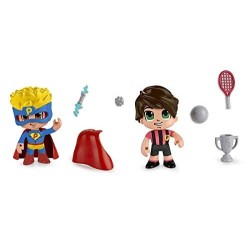 PINYPON ACTION DUO PACK SUPERHEROE Y FUT 2