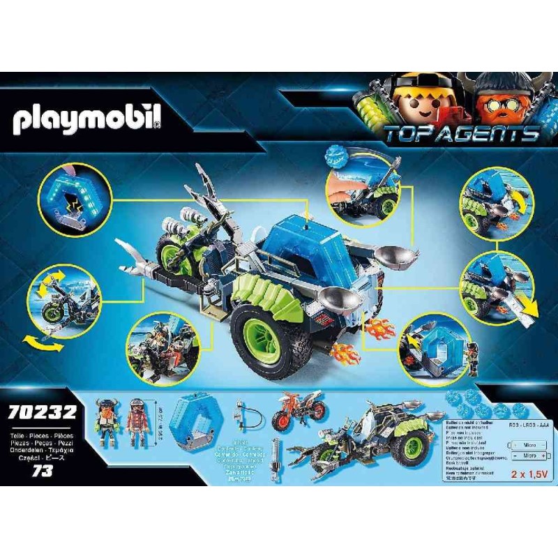 PLAYMOBIL TOP AGENTS ARCTIC REBELS TRICI