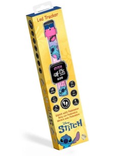 Reloj LED tracker cuenta pasos, Stitch 