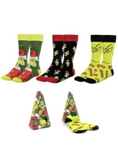 Pack calcetines 3 piezas The Grinch