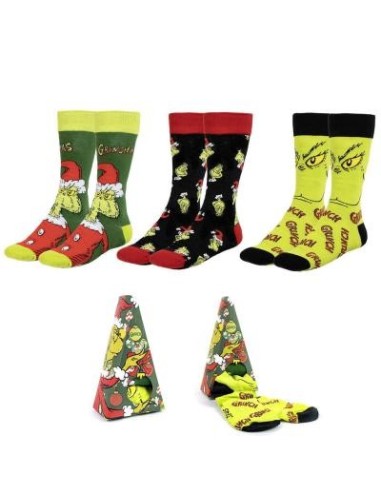 Pack calcetines 3 piezas The Grinch