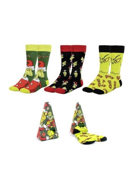 Pack calcetines 3 piezas The Grinch