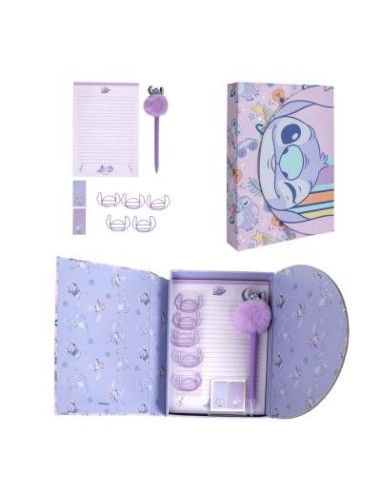 Set de papelería Stitch