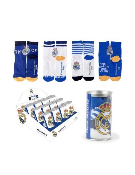 Pack calcetines 4 piezas Real Madrid
