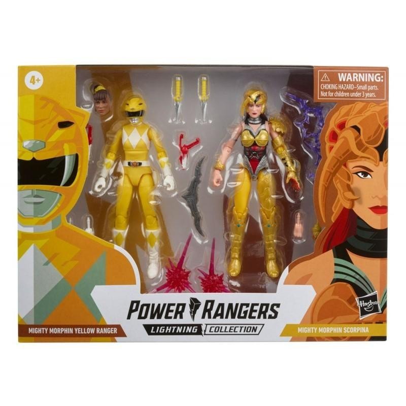 POWER RANGERS AMARILLO RANGER VS. SCORPI