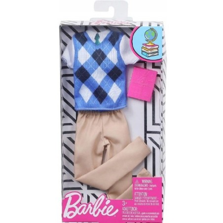 BARBIE-TRAJE MUÑECO KEN PROFESIONES CIEN