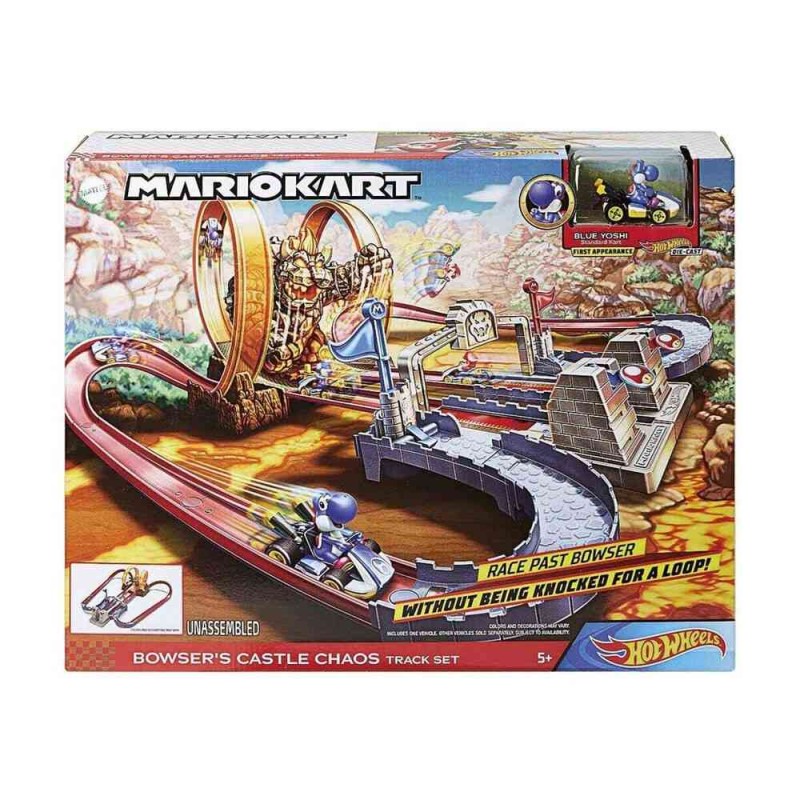 HOT WHEELS MARIO KART PISTA CASTILLO CAO