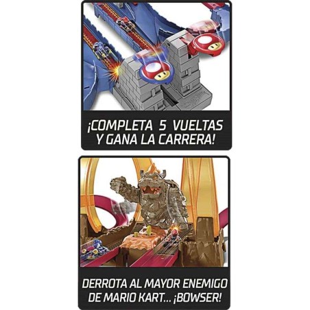 HOT WHEELS MARIO KART PISTA CASTILLO CAO