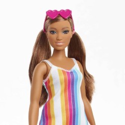 BARBIE MUÑECA VESTIDO ARCOIRIS 2