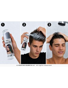 spray plata cabello 125 ml glitter  2