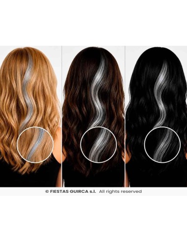 spray plata cabello 125 ml glitter 