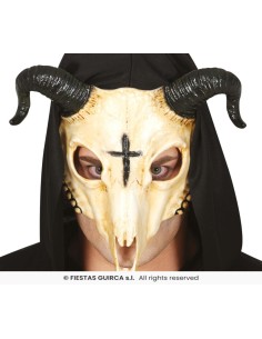 Mascara calavera carnero pvc 2