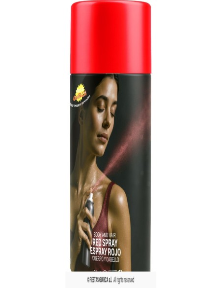 Maquillaje rojo spray 75 ml