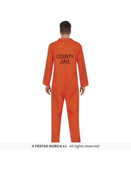 Disfraz preso convicto prisionero (m)