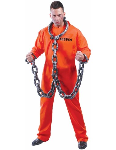 Disfraz preso convicto prisionero (m)