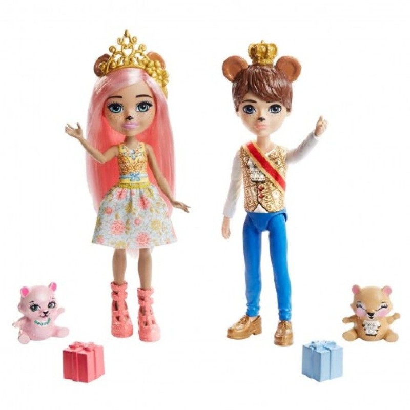 ROYAL ENCHANTIMALS BONITA BEAR Y BANNON 