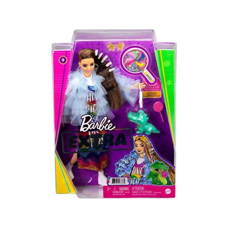 BARBIE EXTRA VESTIDO ARCOIRIS