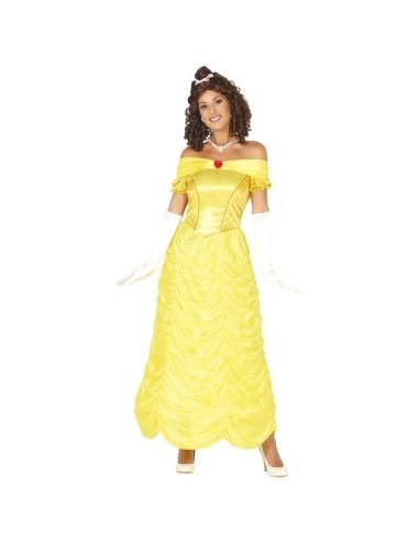 DISFRAZ PRINCESA AMARILLA BELLA (M)