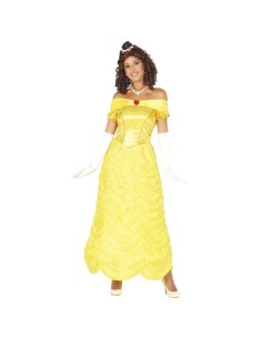 DISFRAZ PRINCESA AMARILLA BELLA (M) 2