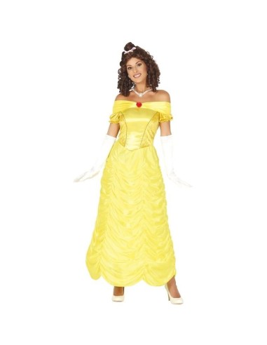DISFRAZ PRINCESA AMARILLA BELLA (M)