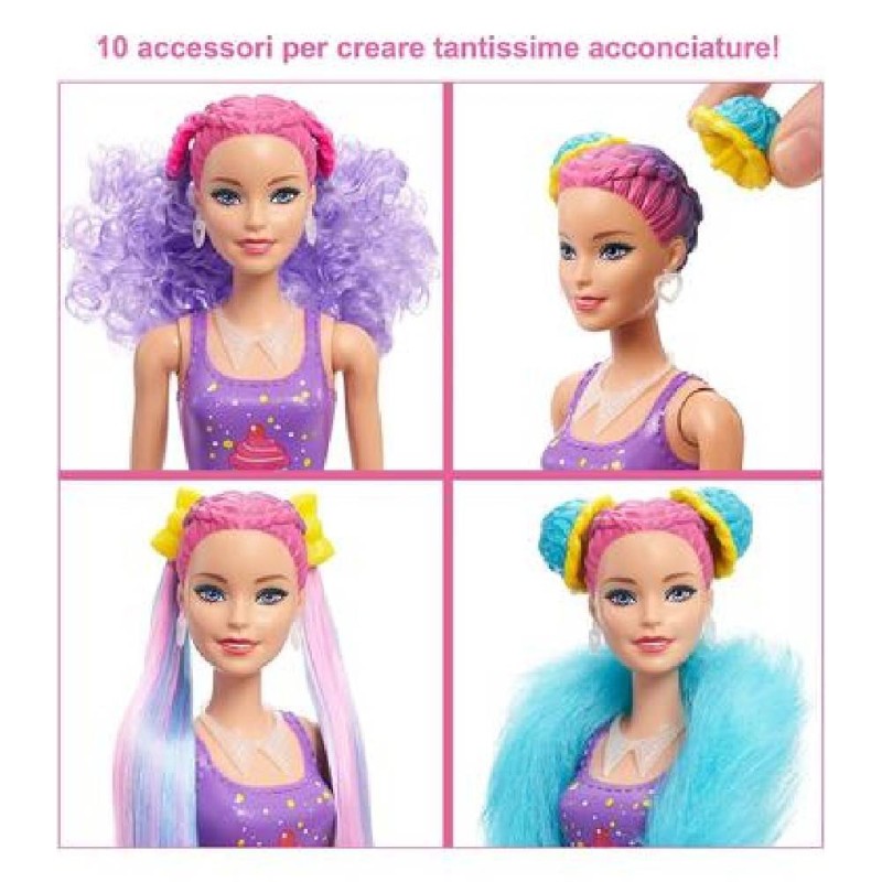 BARBIE COLOR REVEAL PEINADOS CUPCAKE